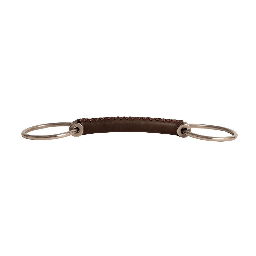 Velari Bett Leather Snaffle Loose Ring 20mm