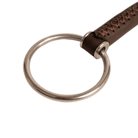 Velari Bett Leather Snaffle Loose Ring 20mm
