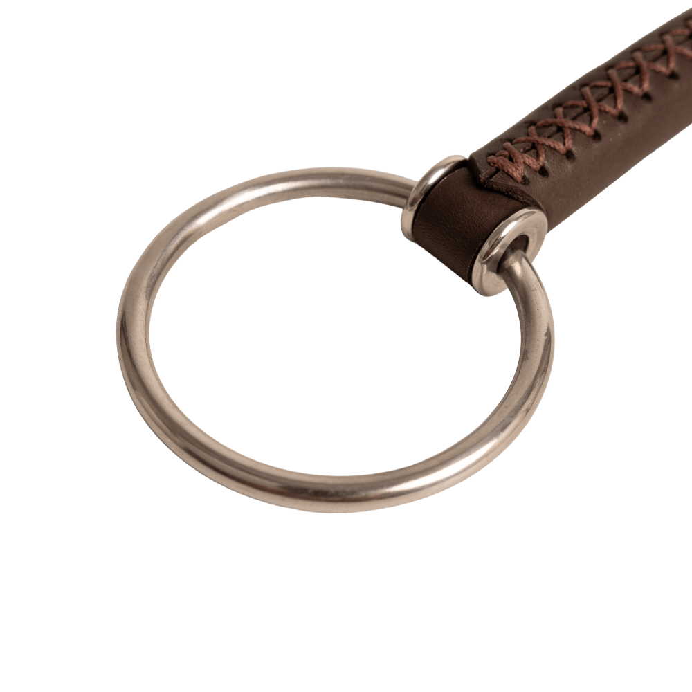 Velari Bett Leather Snaffle Loose Ring 20mm