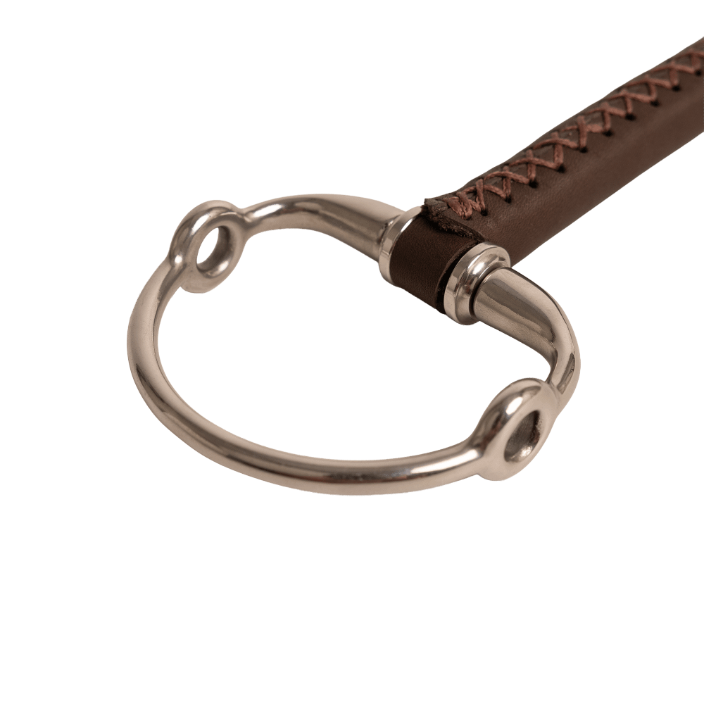Velari Bett Leather Gag Eggbut 20mm