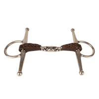 Velari Bett Leather Full Cheek Double Jointed 18mm