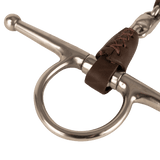 Velari Bett Leather Full Cheek Double Jointed 18mm