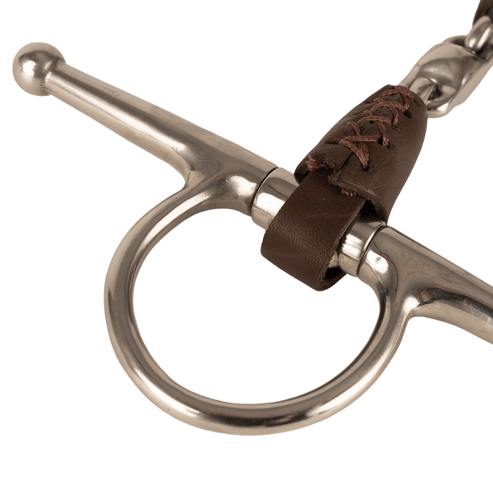 Velari Bett Leather Full Cheek Double Jointed 18mm