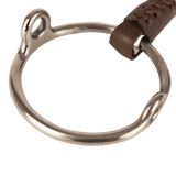 Velari Bett Leather Gag Loose Ring Double Jointed 18mm