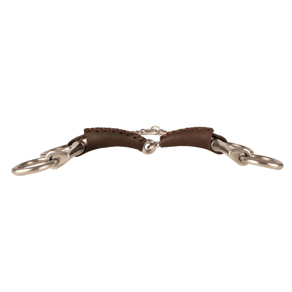 Velari Bett Leather Pelham Single Jointed 18mm