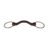 Velari Bett Snaffle Flex With Tongue Port Loose Ring 20mm