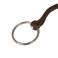Velari Bett Snaffle Flex With Tongue Port Loose Ring 20mm
