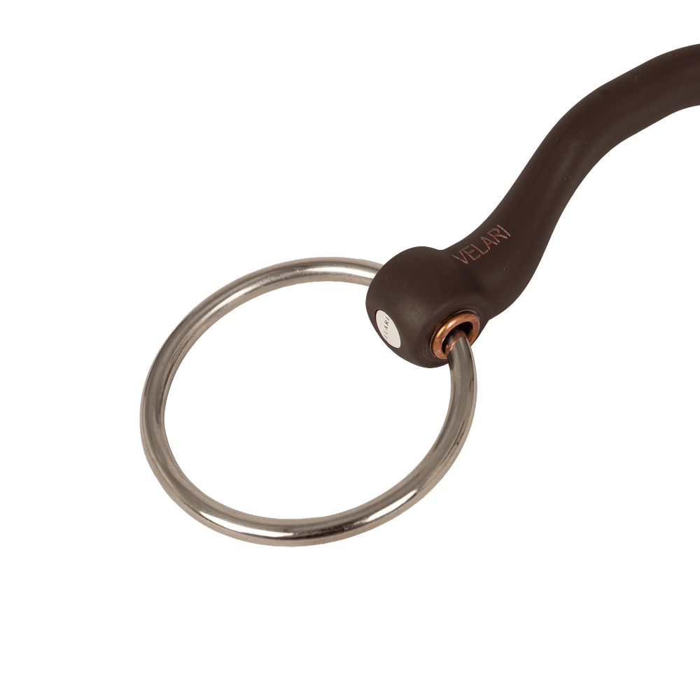 Velari Bett Snaffle Flex With Tongue Port Loose Ring 20mm