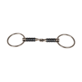Velari Bett Snaffle Single Jointed Loose Ring Cherry Roller 16mm