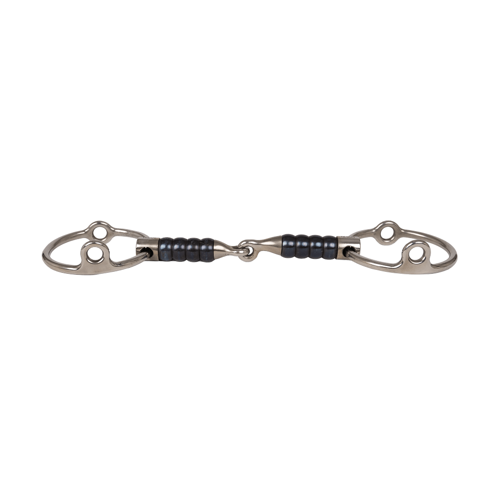 Velari Bett Gag Loose Ring Single Jointed Cherry Roller 16mm