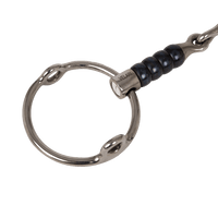 Velari Bett Gag Loose Ring Single Jointed Cherry Roller 16mm