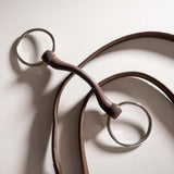 Velari Bett Snaffle Flex With Tongue Port Loose Ring 20mm