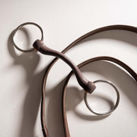 Velari Bett Snaffle Flex With Tongue Port Loose Ring 20mm