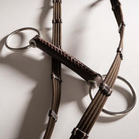 Velari Bett Leather Snaffle Loose Ring 20mm