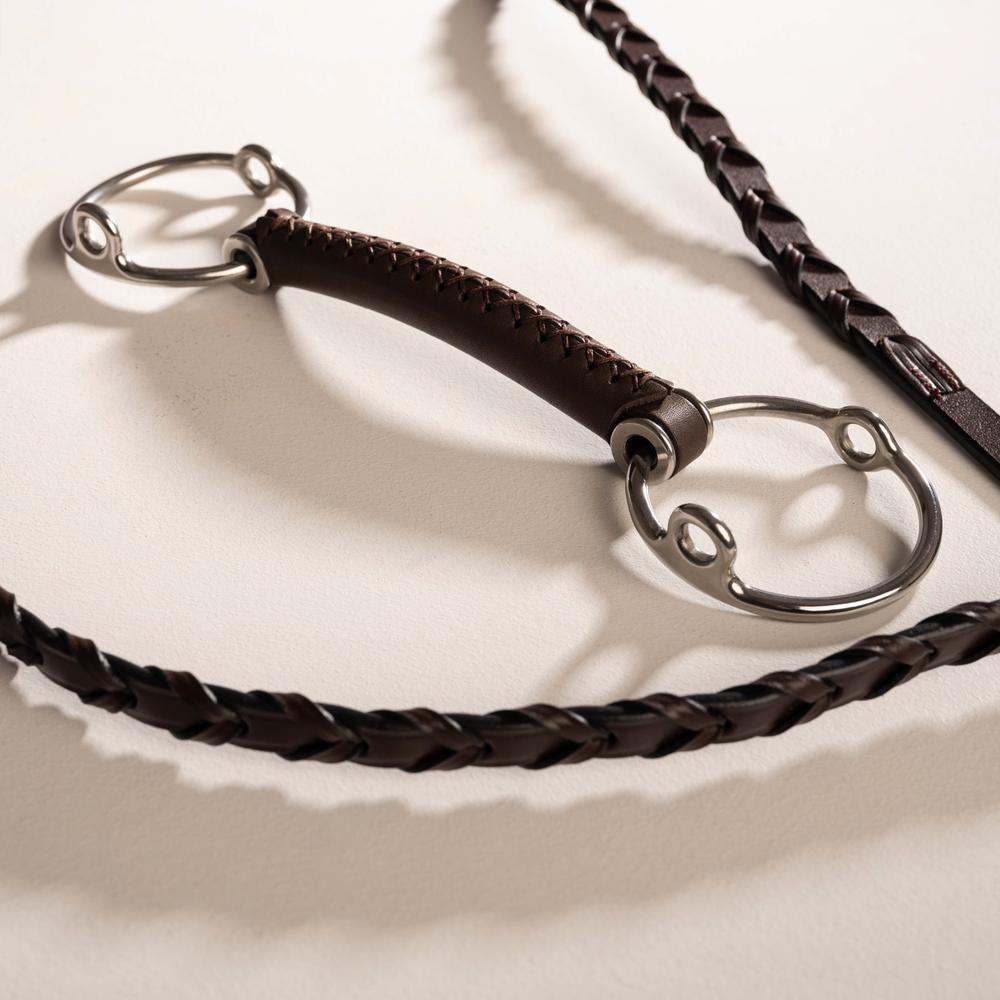 Velari Bett Leather Gag Loose Ring 20mm