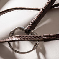 Velari Bett Leather Gag Eggbut 20mm