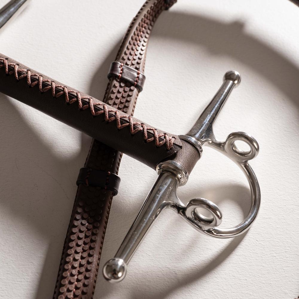 Velari Bett Leather Gag Full Cheek 20mm