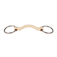 Velari Bett Snaffle Flex With Tongue Port Loose Ring 20mm