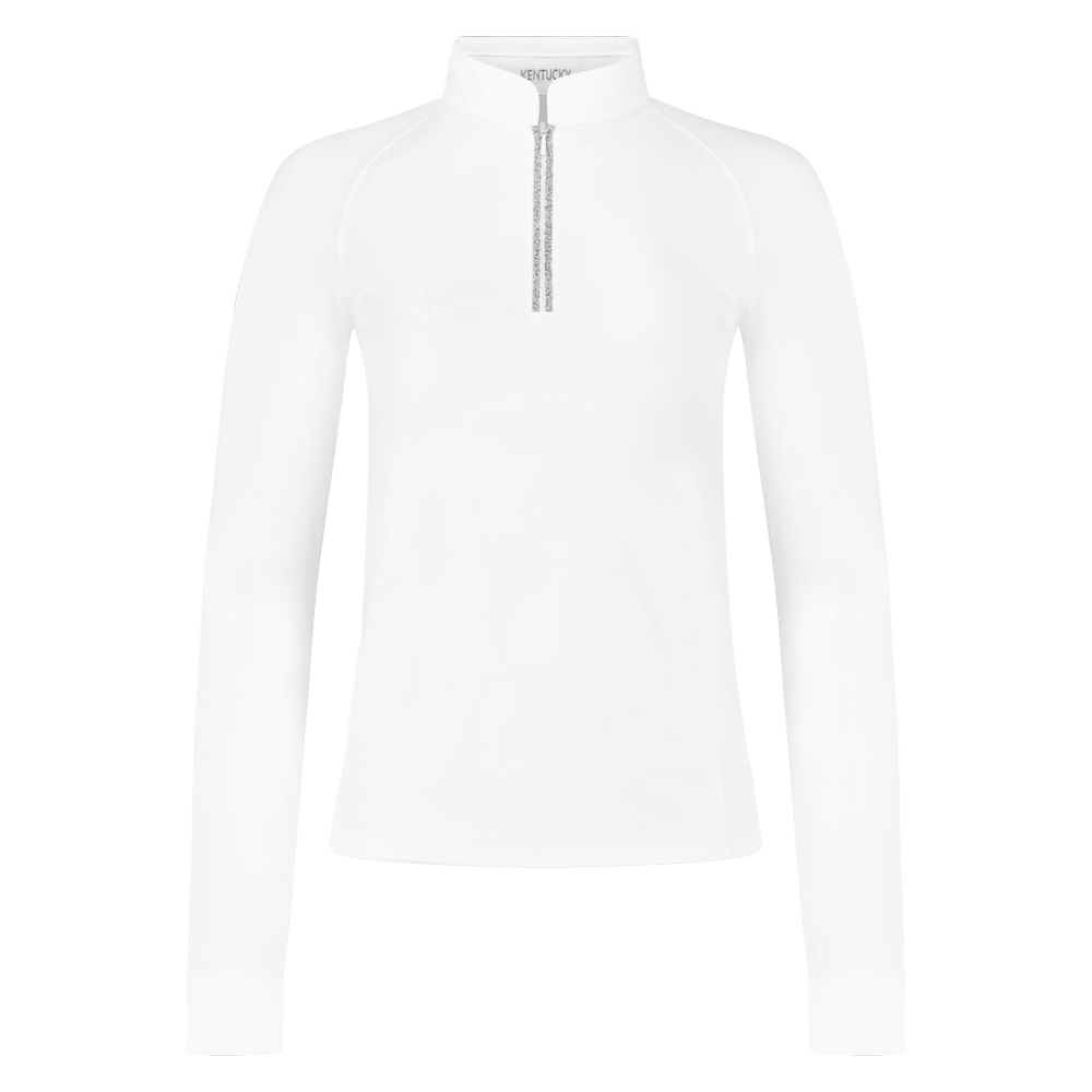 Kentucky Tävlingsskjorta Dam Classic Glitter Zipper LS
