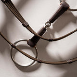 Velari Bett Snaffle Flex Single Jointed Loose Ring Medium 18mm