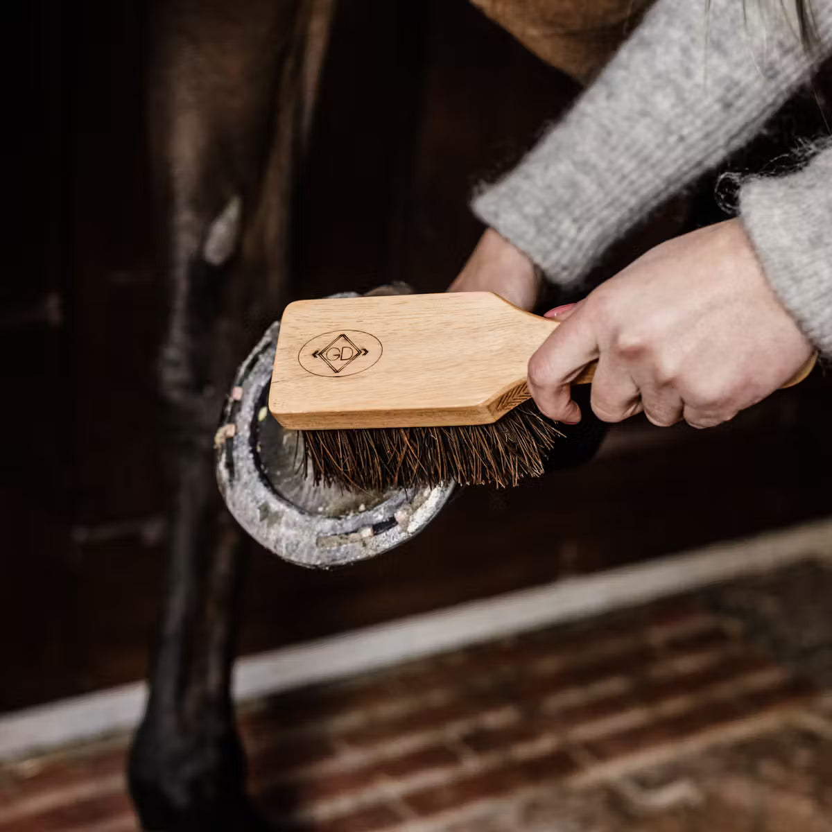 Grooming Deluxe Hoof brush