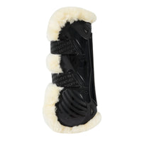 Kentucky Vegan Sheepskin Tendon Boots bamboo Elastic