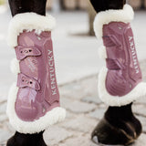 Kentucky Vegan Sheepskin Tendon Boots bamboo Elastic