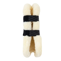 Kentucky Vegan Sheepskin Tendon Boots Velcro