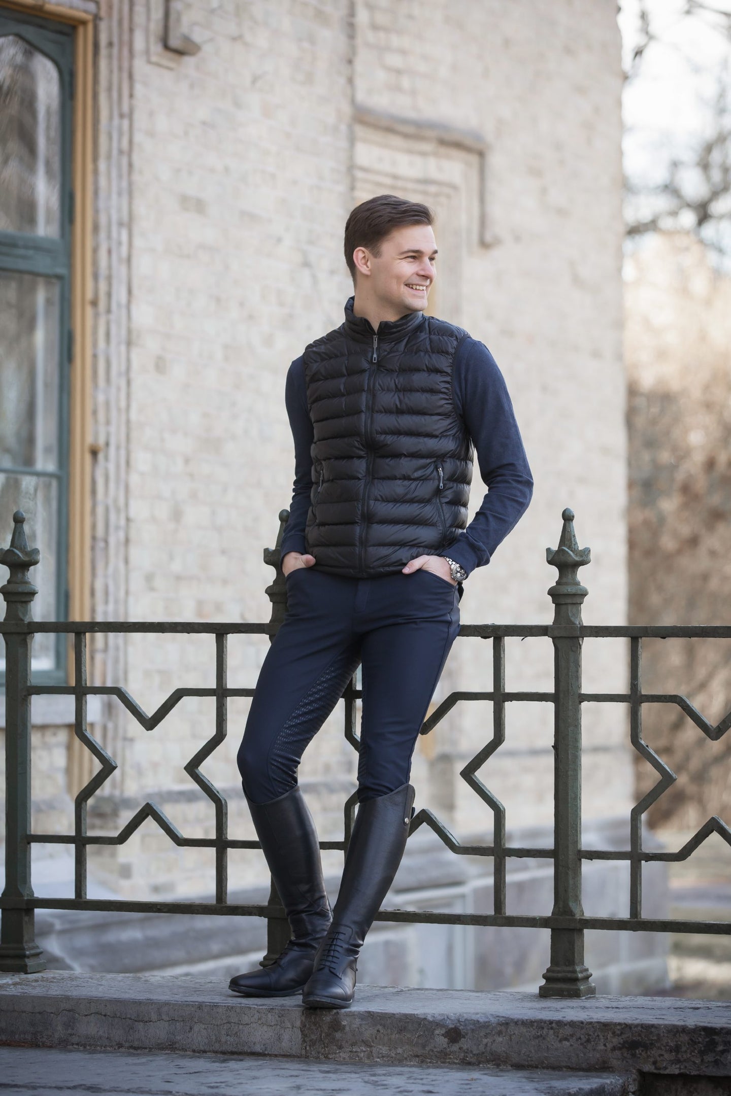 Horse Life Vinterridbyxa Isak herr