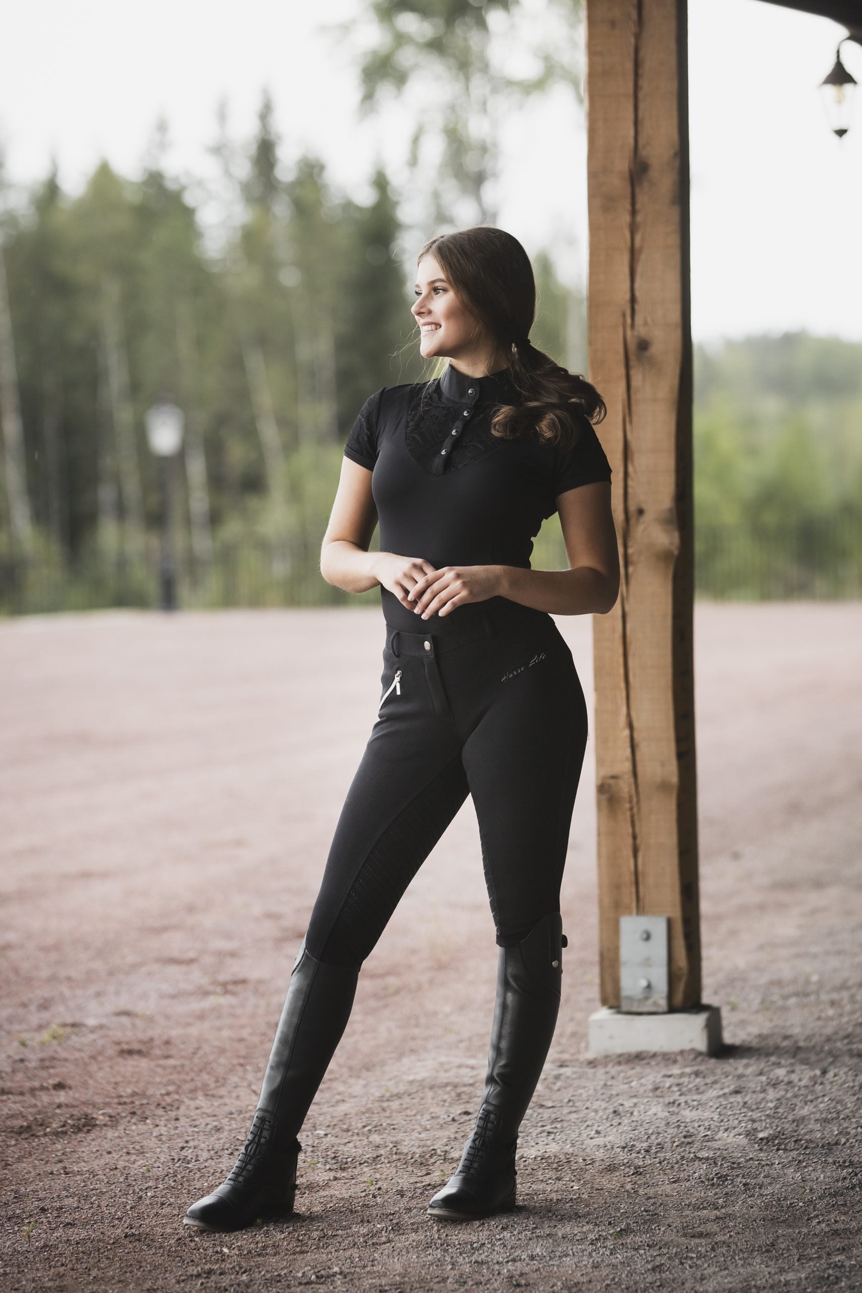 Horse Life Ridbyxa Molly full grip dam