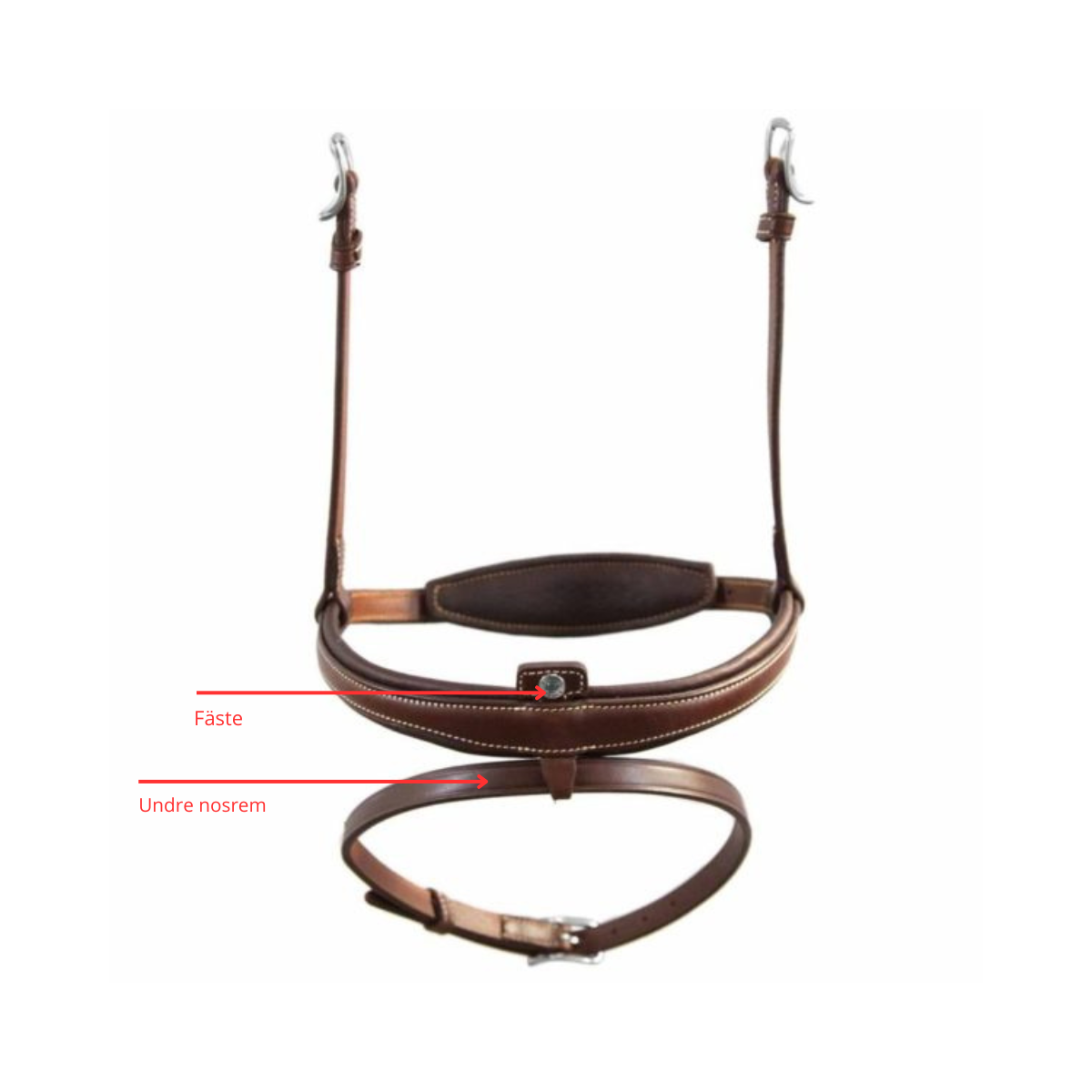 Antares löstagbart fäste+ undre nosrem