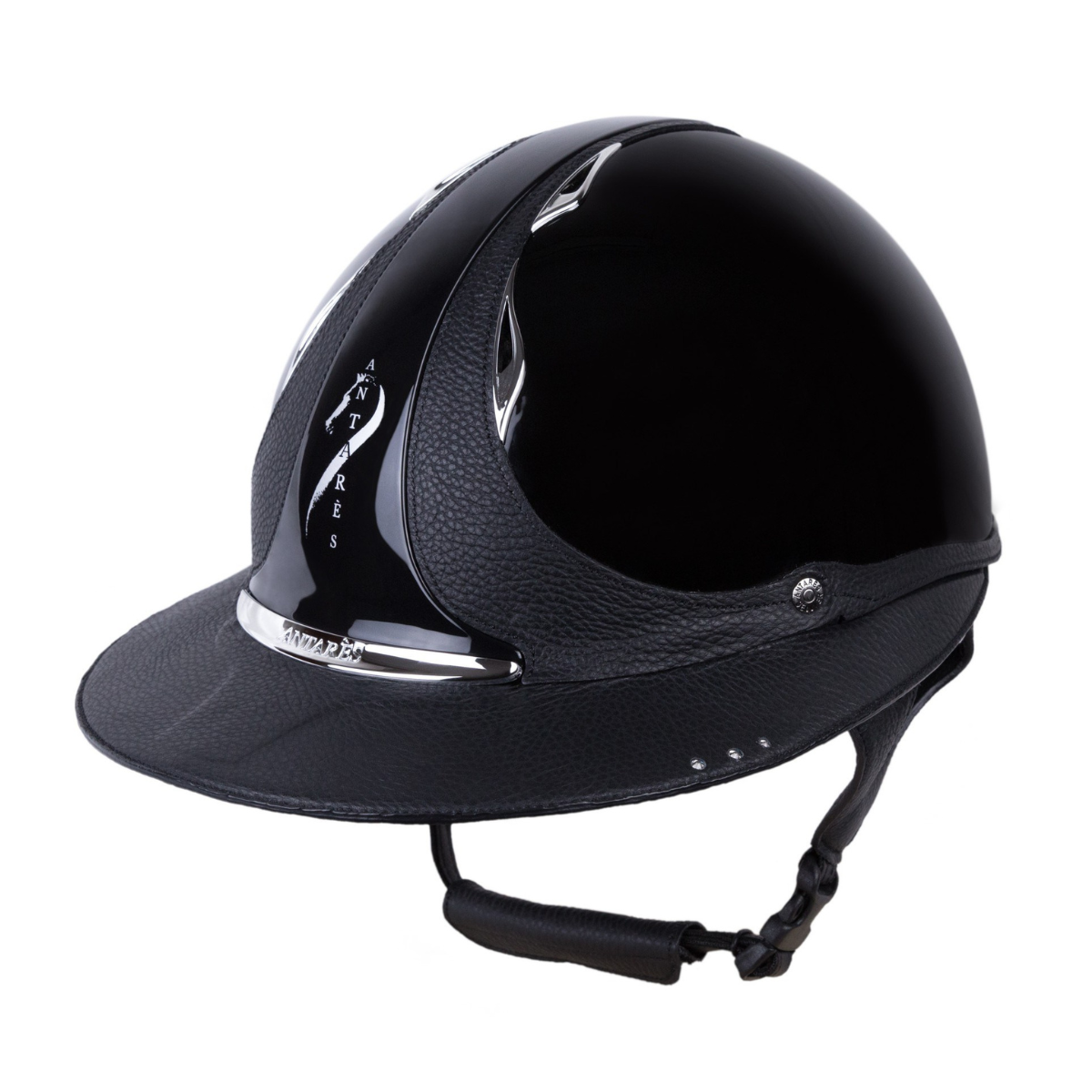 Antares ridhjälm Premium Glossy Eclipse 3SW