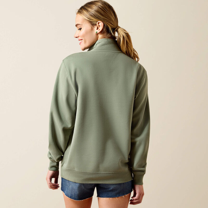 Ariat Sweatshirt Logo 1/2 Zip