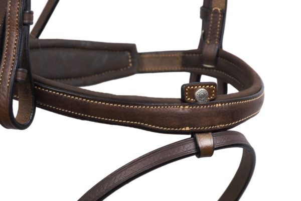 Antares Origin Grain träns med Aachennosgrimma inkl. tygel