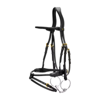 Dyon DY Braided Flash Noseband Träns