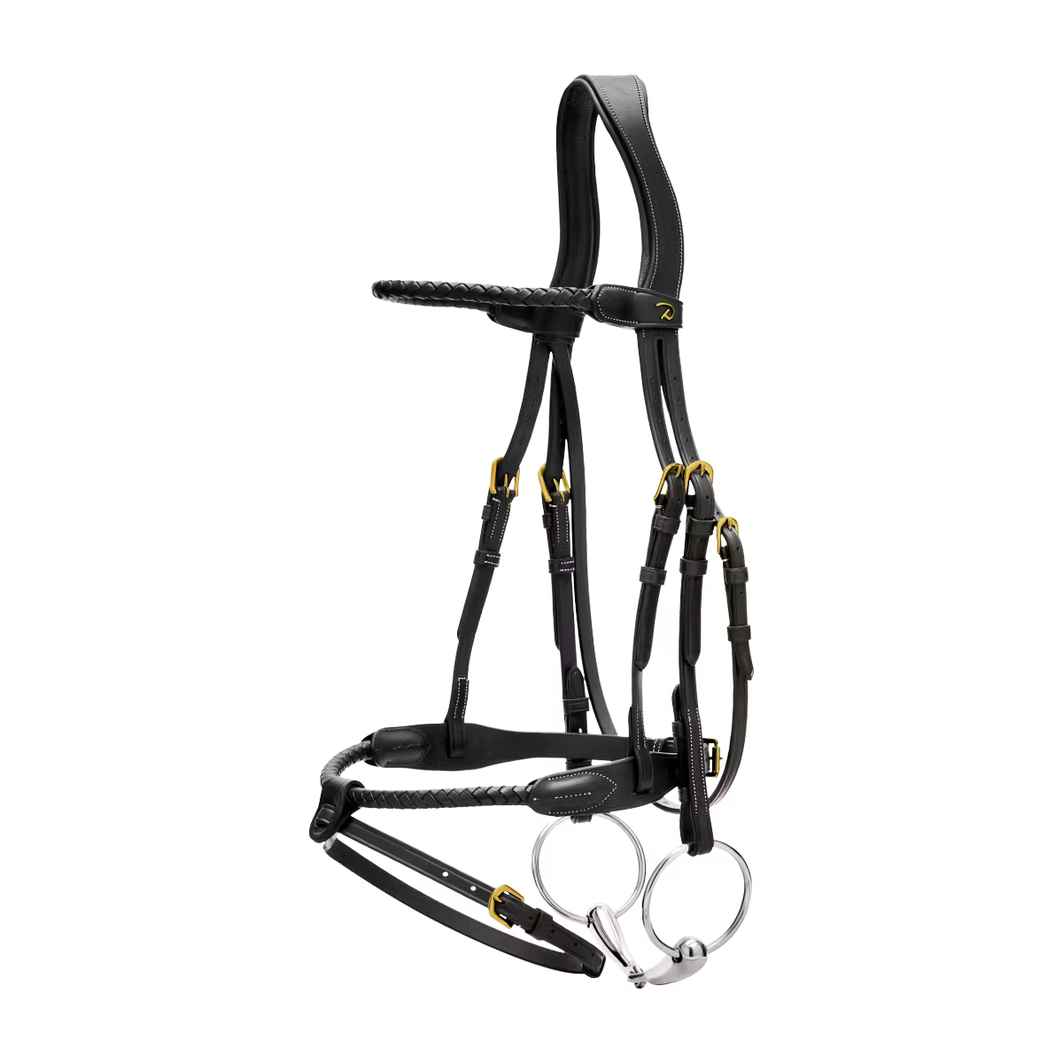 Dyon DY Braided Flash Noseband Träns