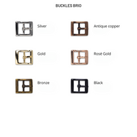 DeNiroBootCO Top Big Strap in Lucidi Leather