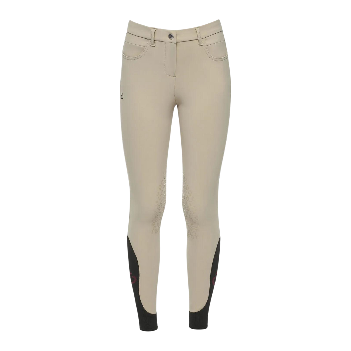 Cavalleria Toscana Girls Color Grip ridbyxa barn - Beige