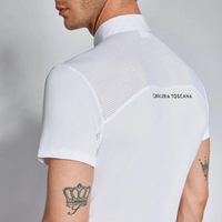 Cavalleria Toscana Tech Piquet Men's Competition Polo