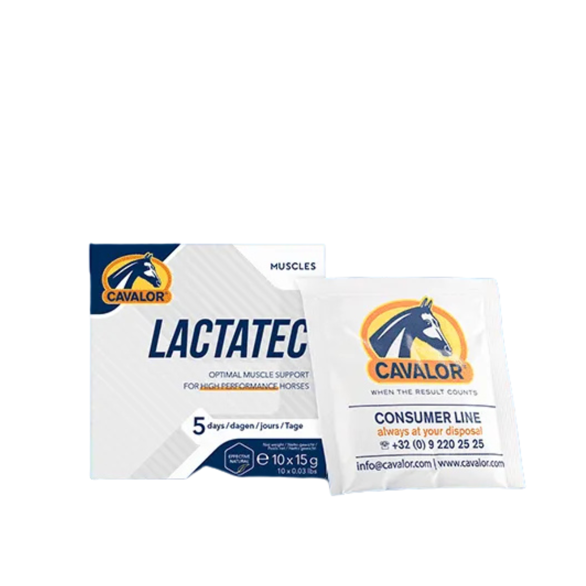 Cavalor LactaTec pulverpåsar 10x15g