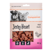 Companion Jerky Heart Duck 80g