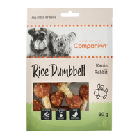Companion Rice Dumbbell Rabbit 80g