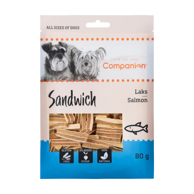 Companion Salmon Sandwich 80g