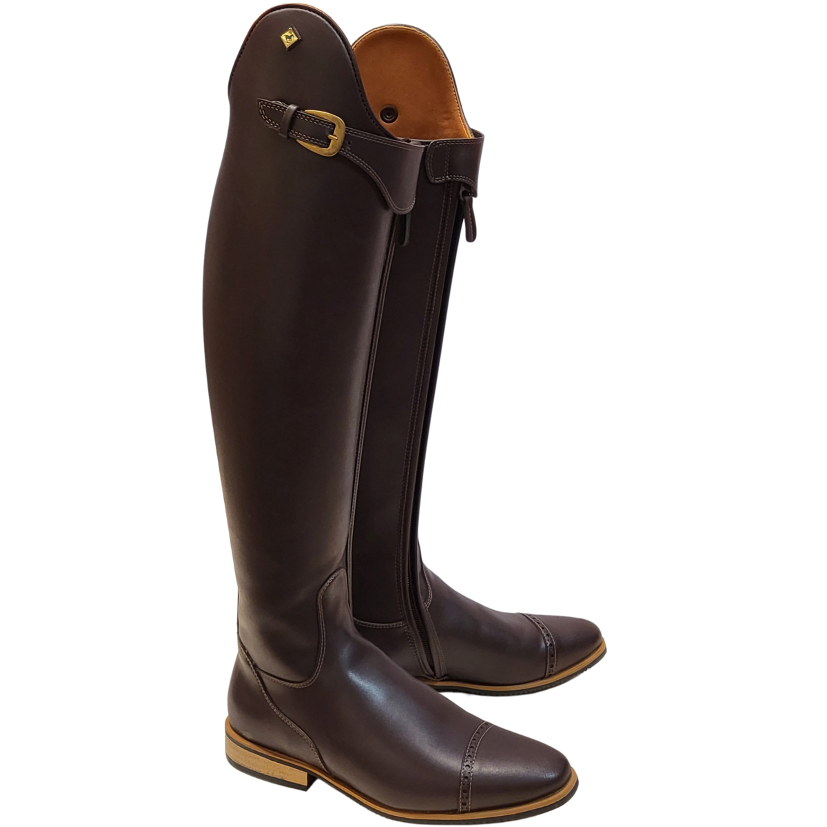 DeNiro Boot JB Green Line Dressyrstövel - Apple Brown