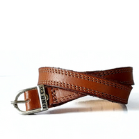 DeniroBootsCo Spur Straps Plain
