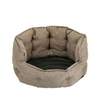Dogman Classy Memory foam oval Hundbädd