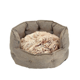 Dogman Classy Memory foam oval Hundbädd
