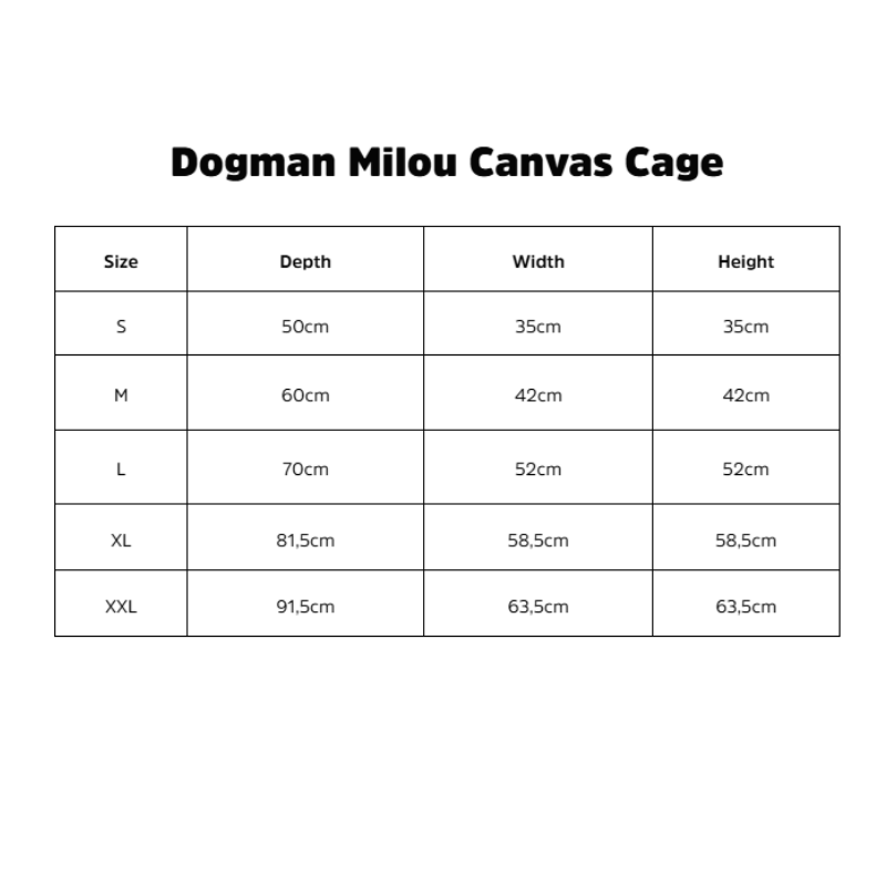 Dogman Canvasbur Milou