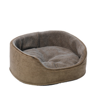 Dogman Sherpa oval hundbädd