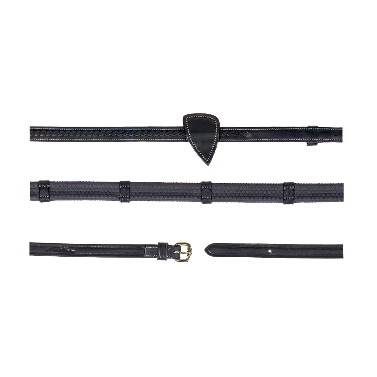 Dyon DY Gummitygel 13mm med stoppar flätad finish